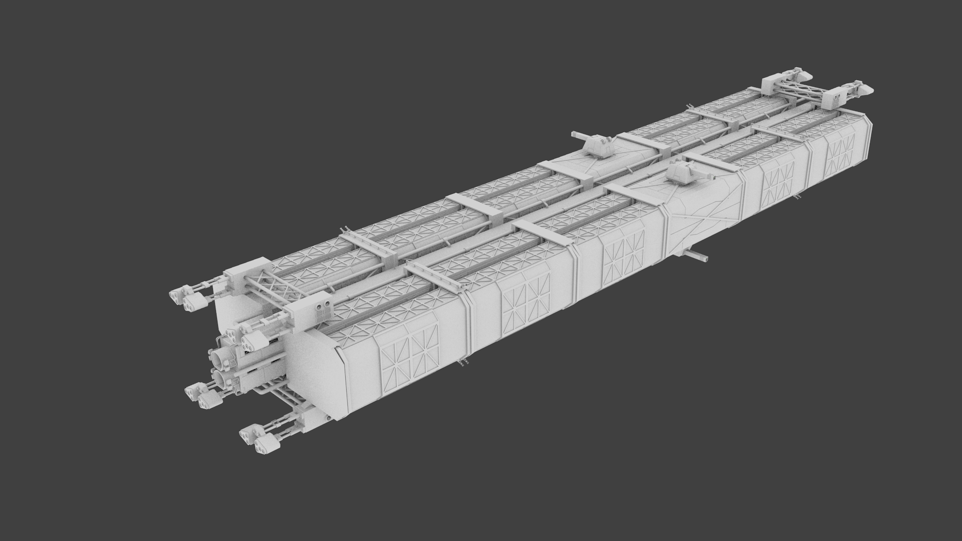 Project ark. Площадка SAS 36 5a Gangway. Cargo pod. EFTEM модуль для энергетического фильтра.